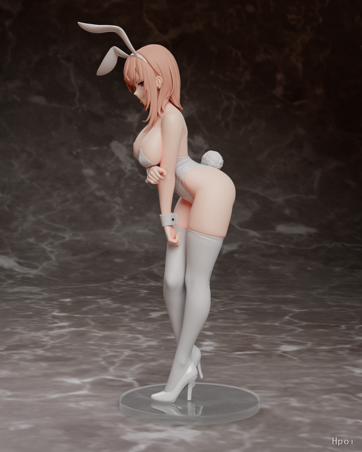 白色兔女郎小姐