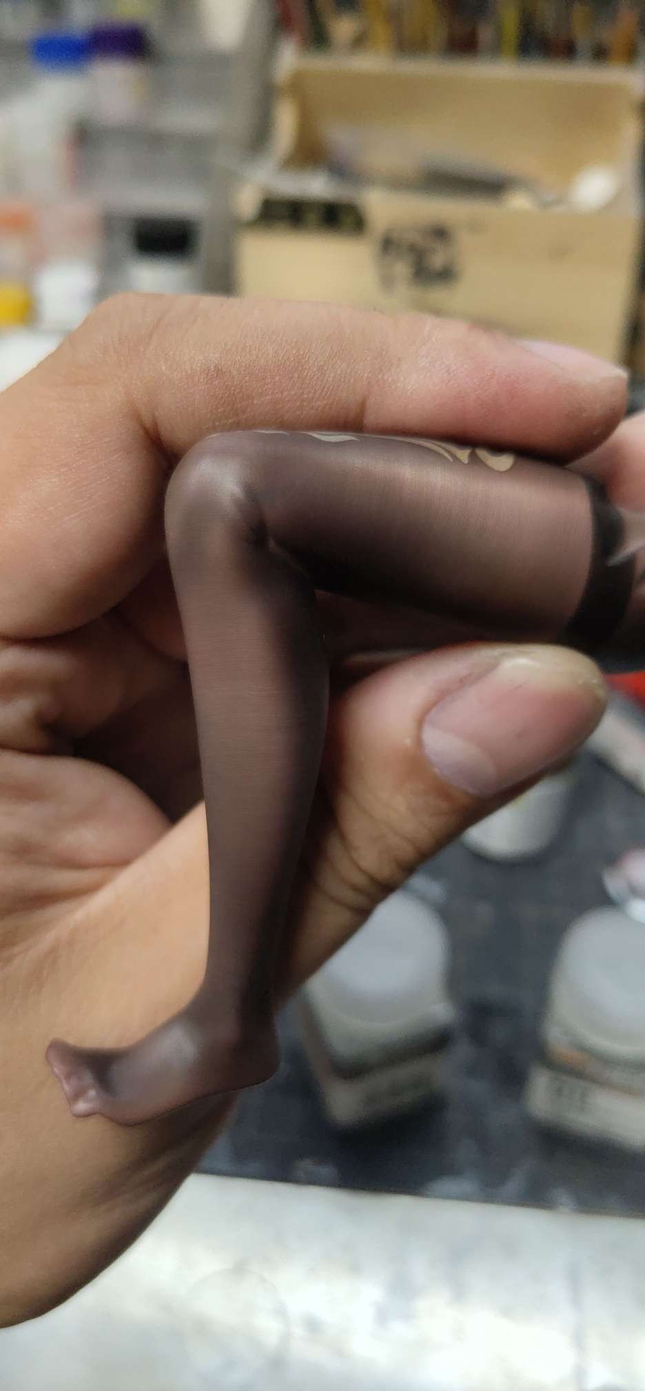 WF2021 刻晴GK涂装展示。