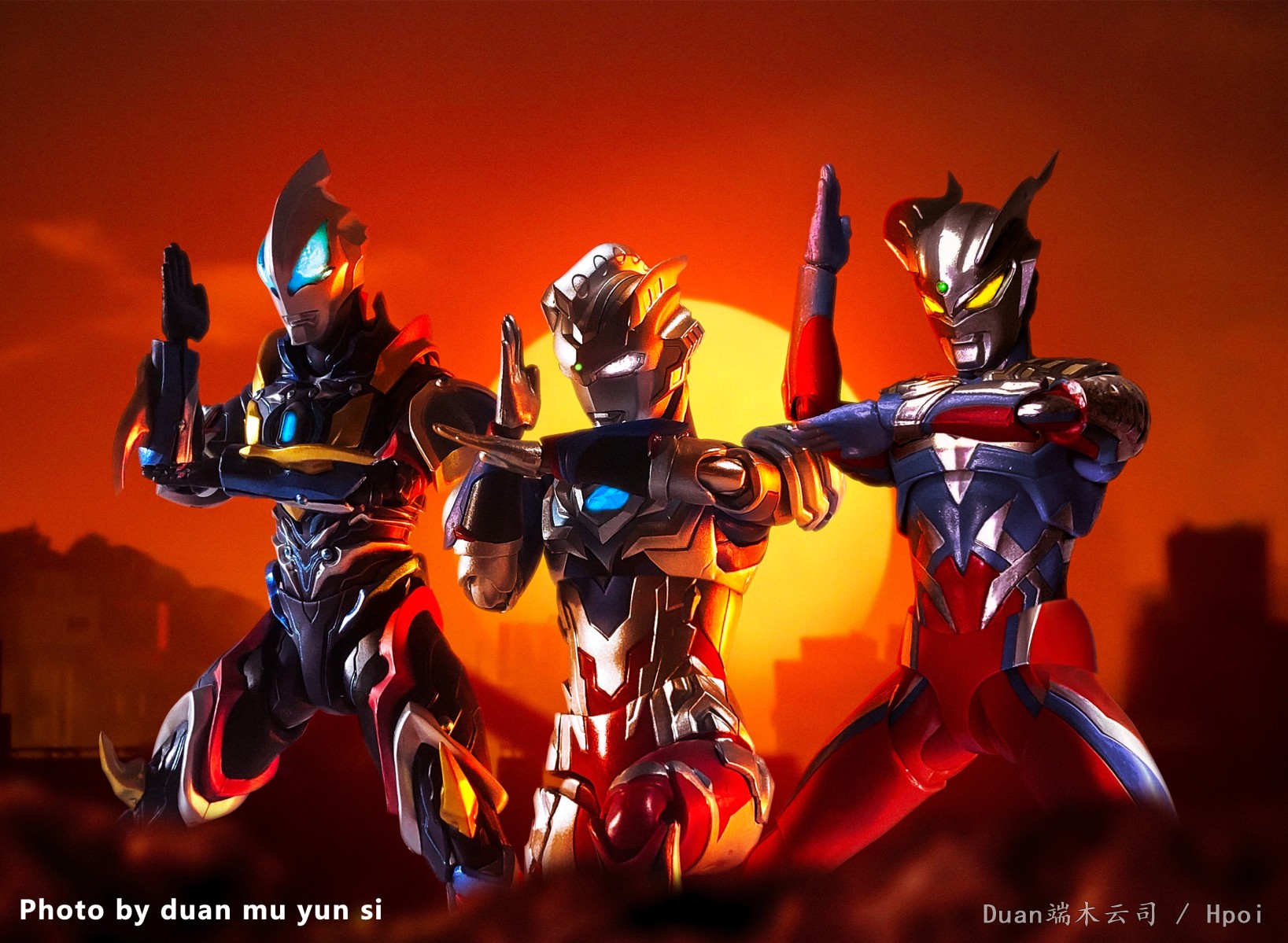 初来乍到.捷德奥特曼shf.银河初升.肝一下午的图～