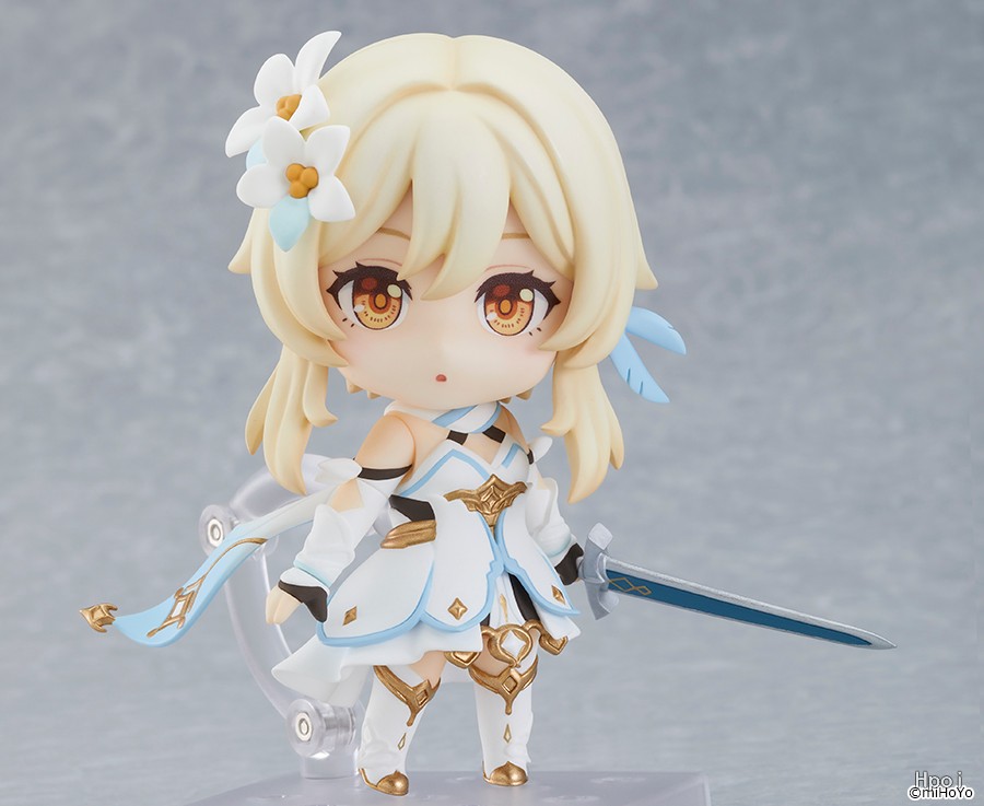 粘土人 #1718  原神 旅行者(荧)