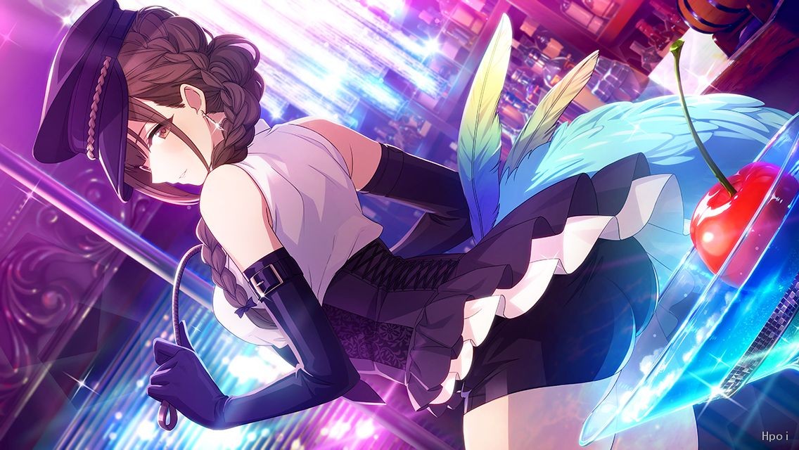 偶像大师闪耀色彩 桑山千雪 正经颜的小夜曲