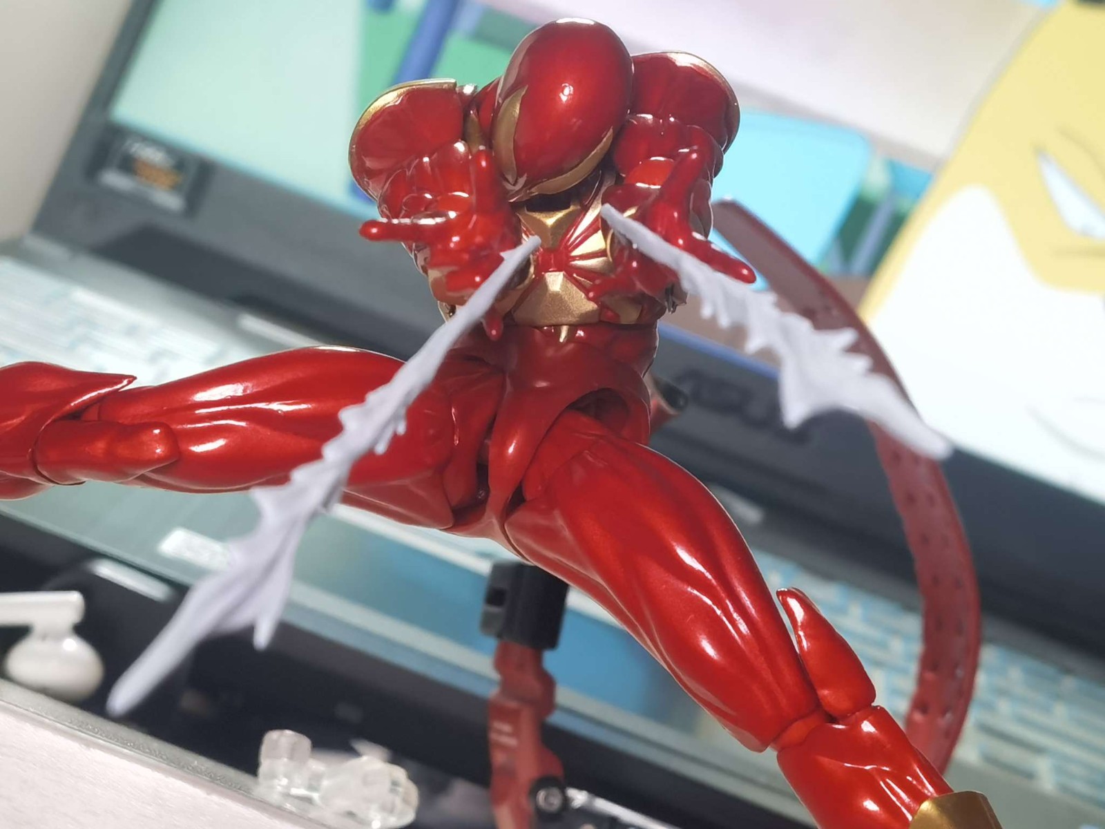 海洋堂 钢铁蜘蛛侠 瞎拍