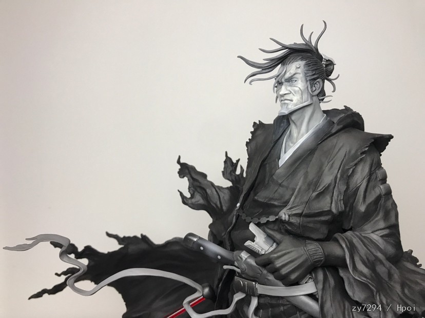 寿屋-浪人-开箱&重涂