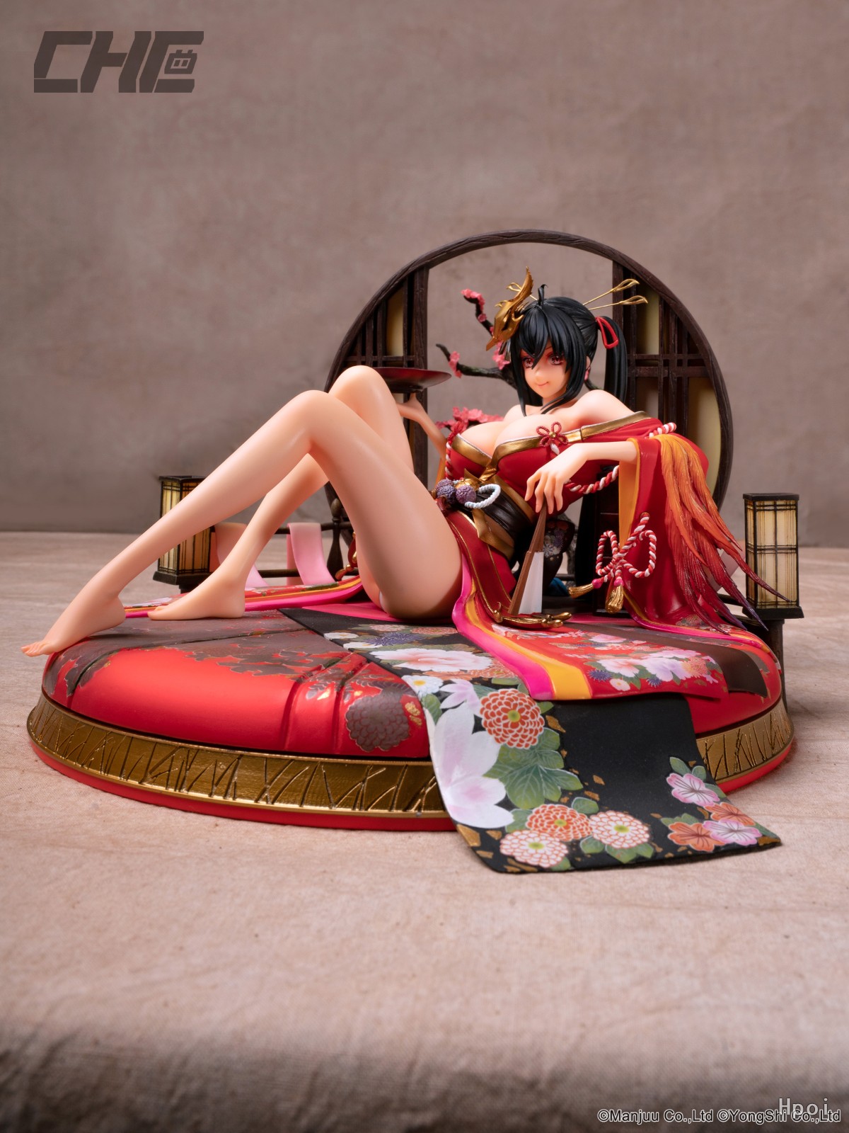 CHE手办原型大赛参赛品 碧蓝航线 鹩 花魁衣裳