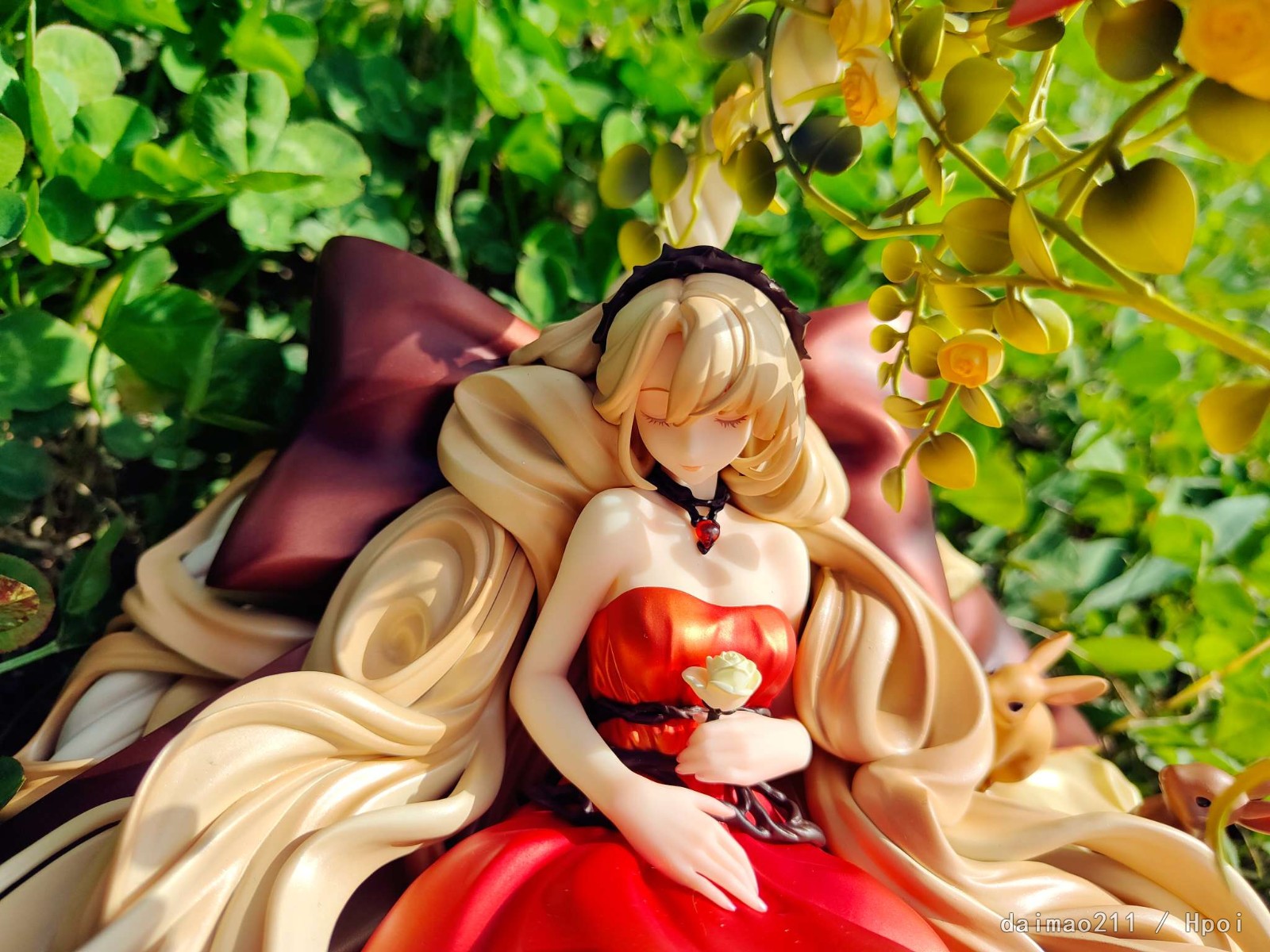 带睡美人晒晒太阳