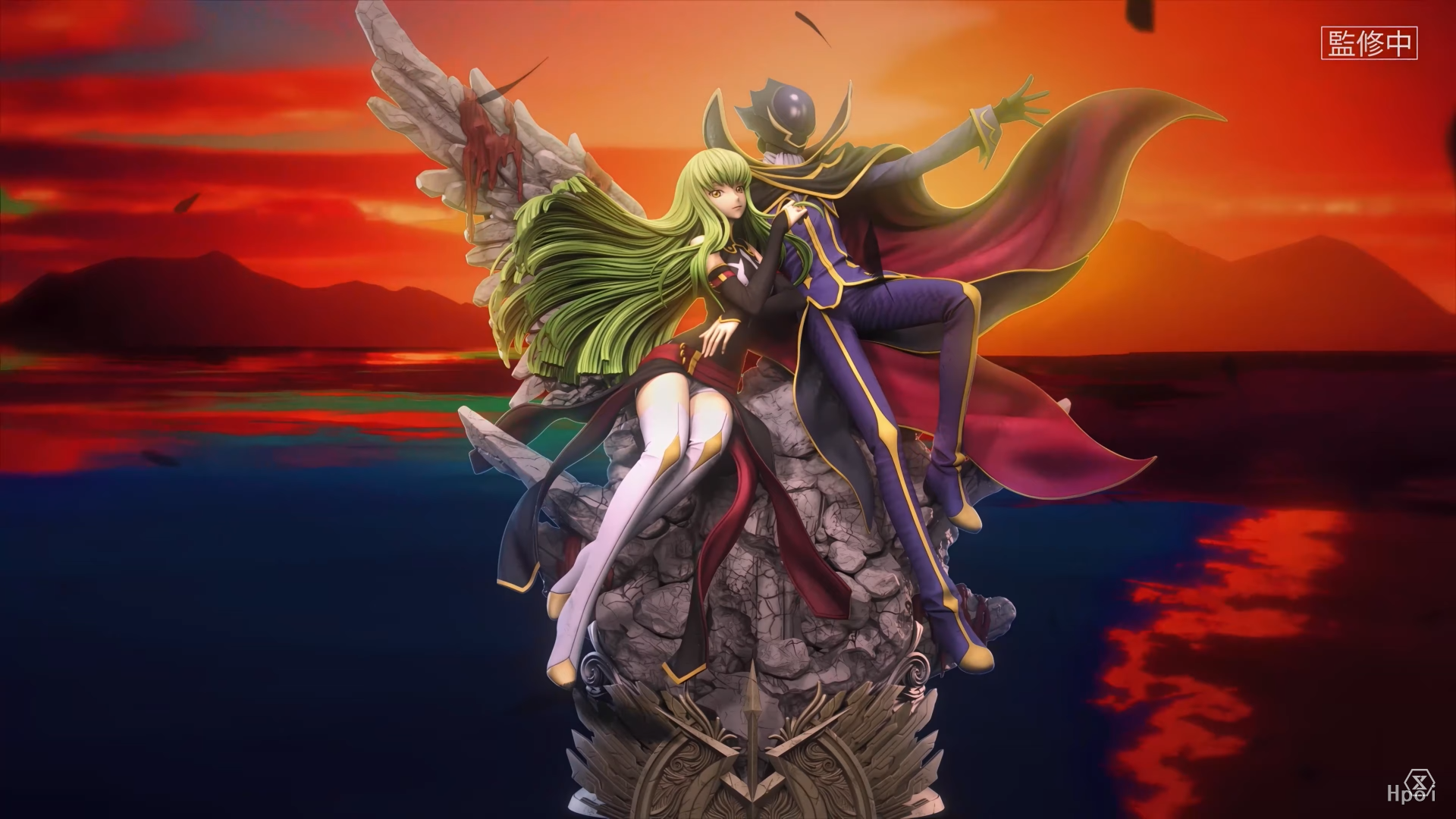 CMCGR-03S CODE GEASS 反叛的鲁路修R2 鲁路修·兰佩路基 与 C.C.