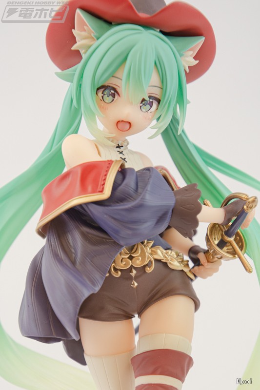 童话仙境 初音未来  穿靴子的猫