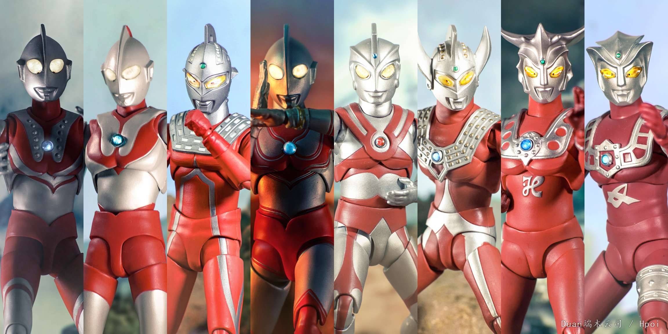 昭和奥shf实拍/屏摄 辉煌的昭和超人