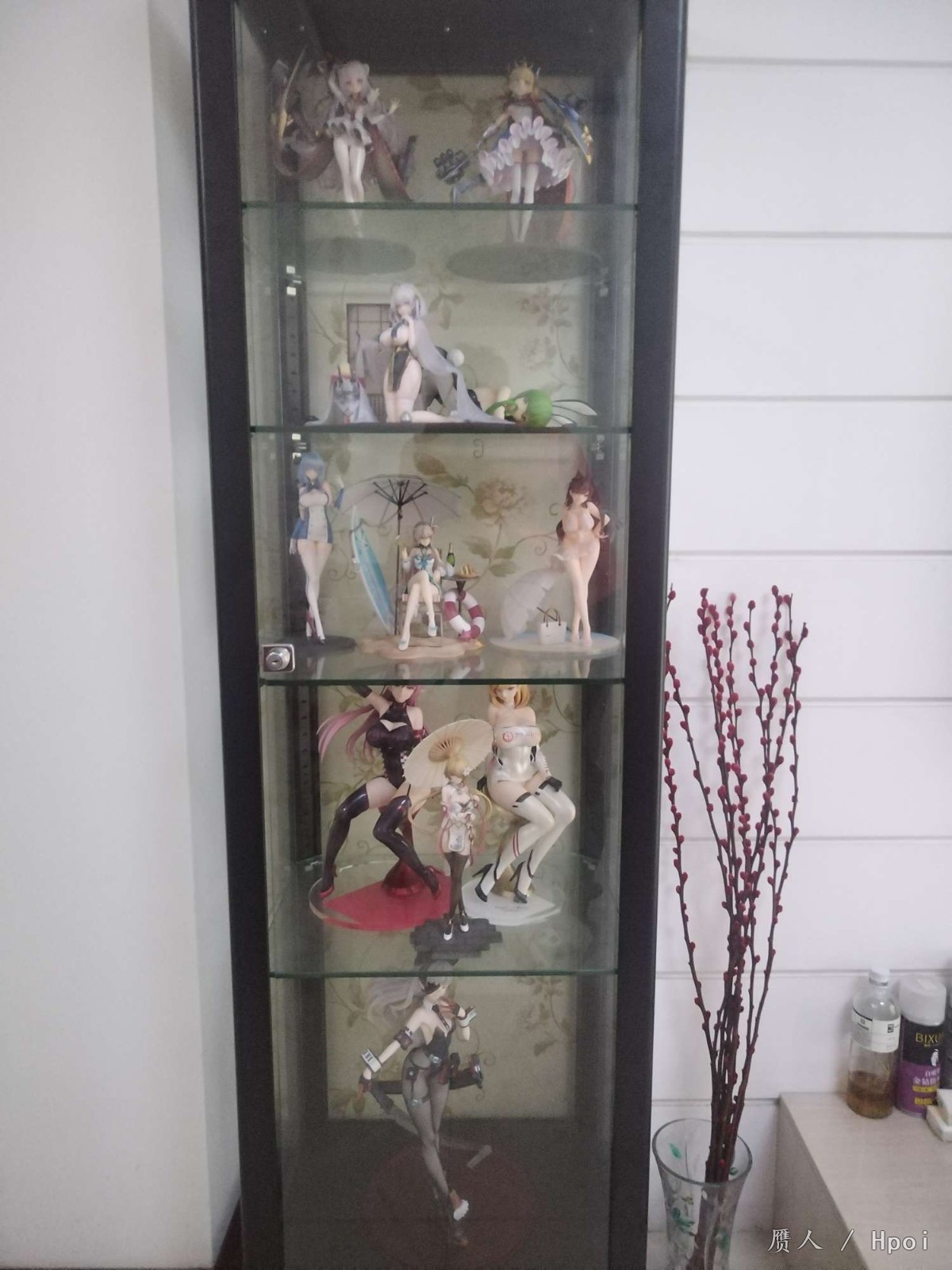 慢慢填满的柜子