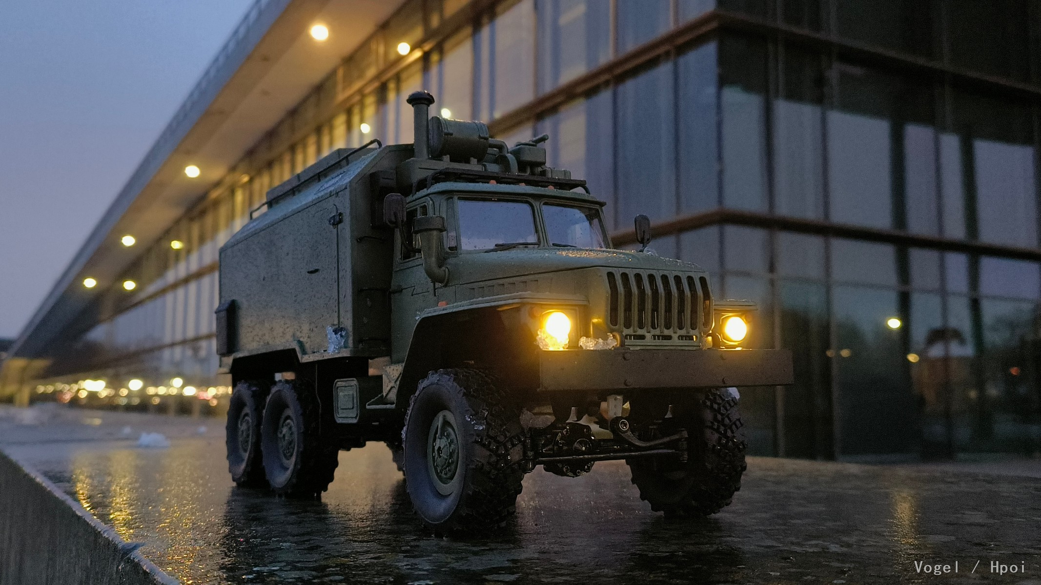 【少女与战车】喀秋莎与农娜的雪地侦察