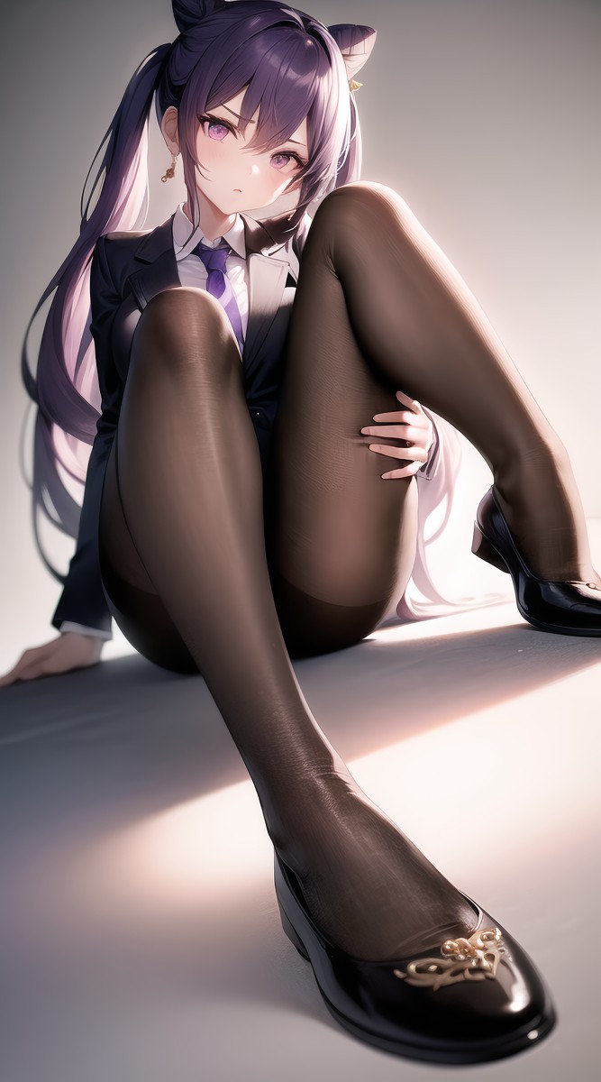 原神+丝袜，顶不住了。