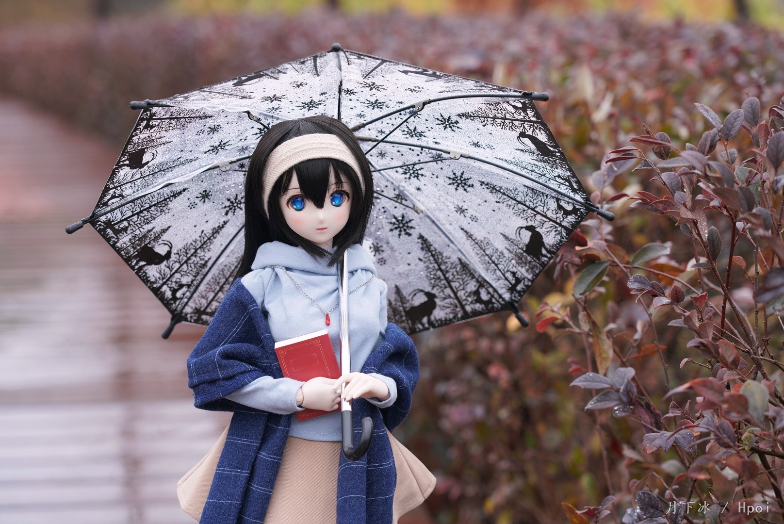 雨中漫步