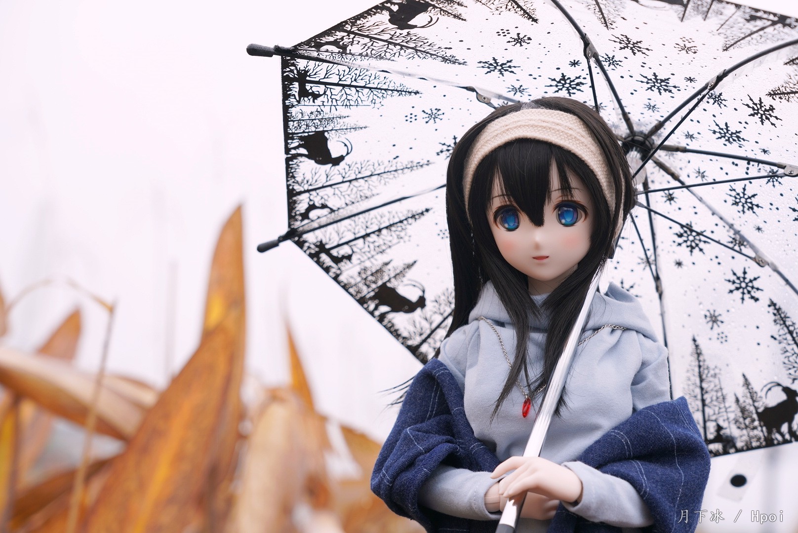 雨中漫步