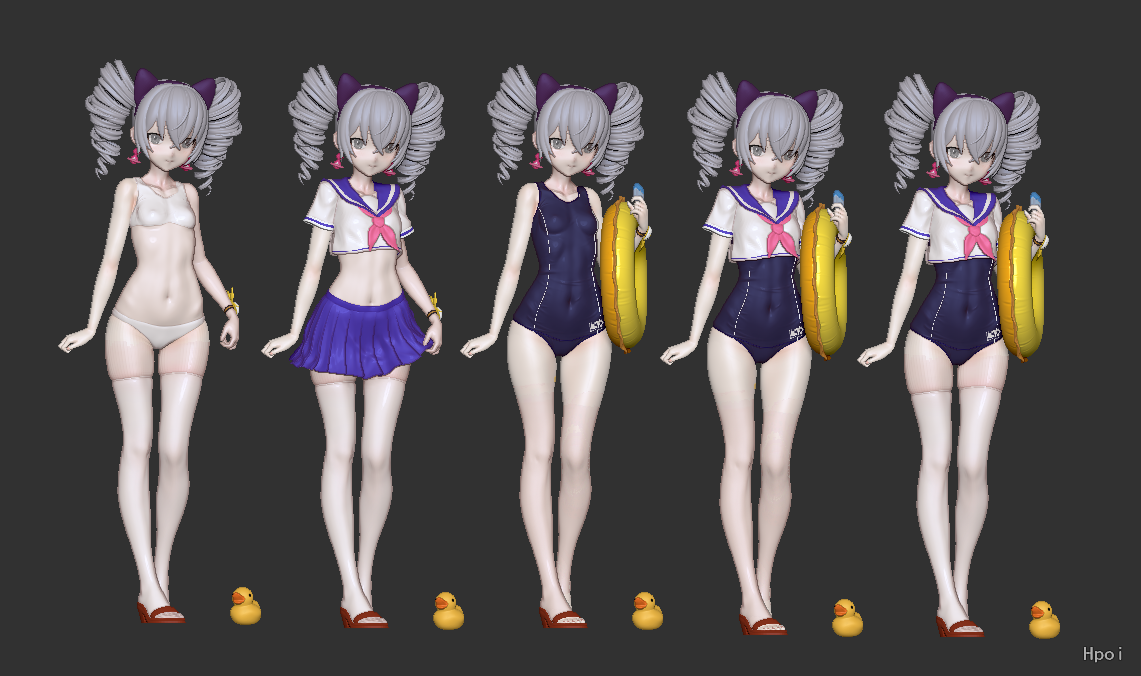 崩坏3rd 布洛妮娅  夏活泳装