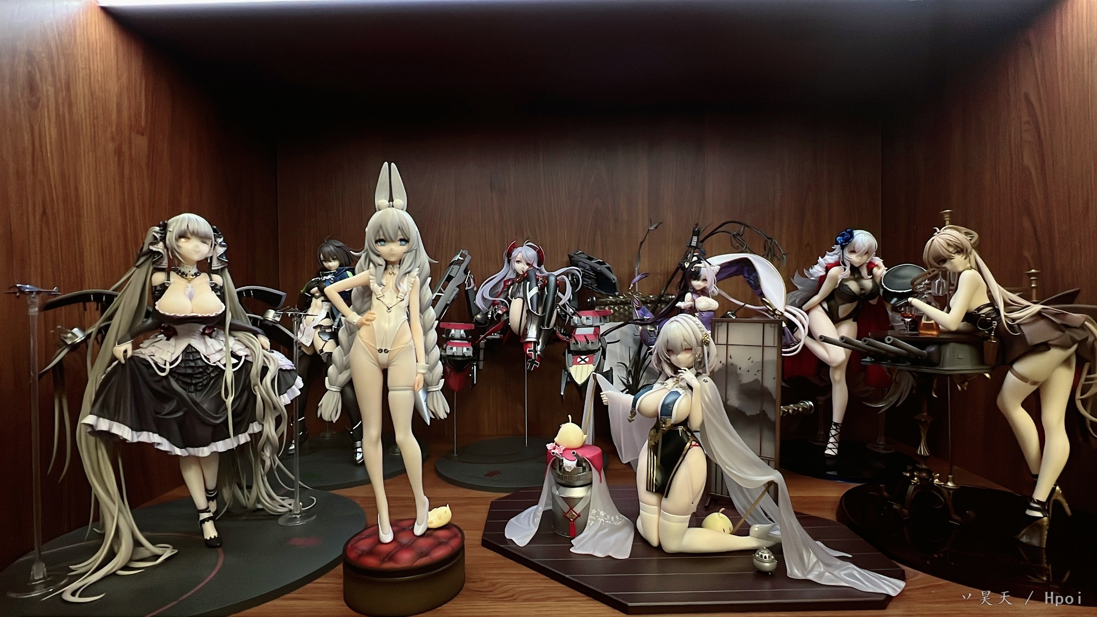 碧蓝恶毒 懒懒的白兔