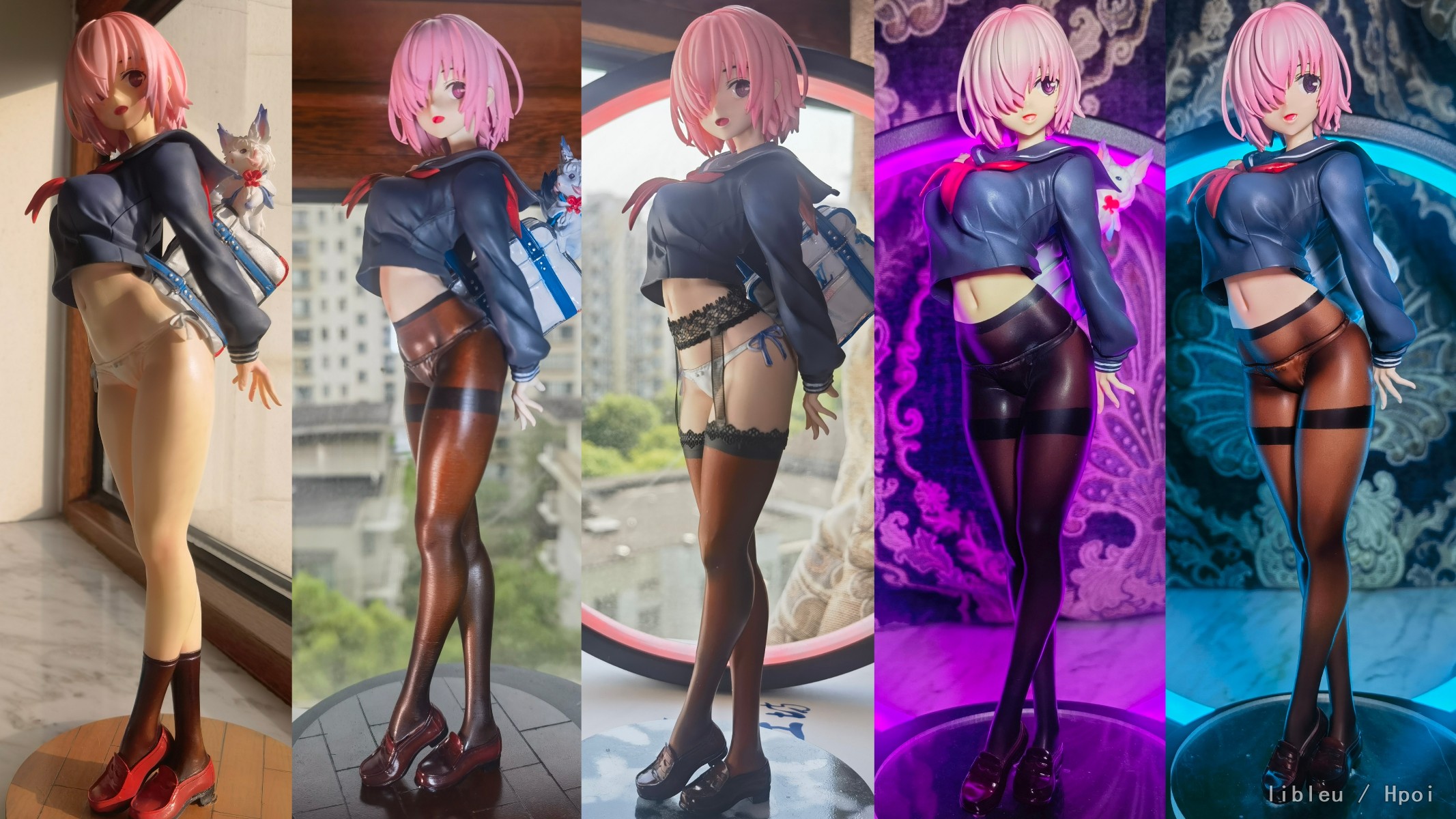 不同丝袜质感 还差超薄丝没做过了