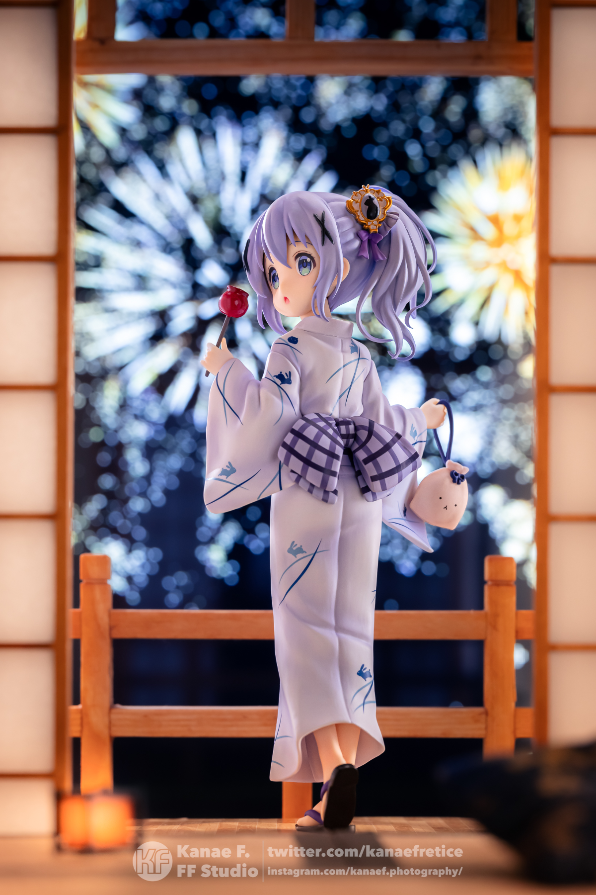 智乃和夏天最后一场烟花 ｜ 屏摄