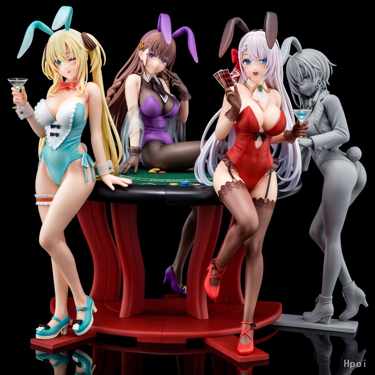 圣剑学院的魔剑使 咲耶·齐格林德 海昌蓝 琉璃藏青色的兔女郎+走光系统
