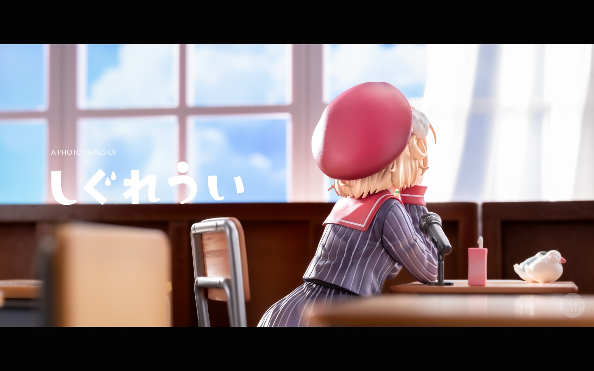 如果周末去到空无一人的教室却见到了虚拟主播！？