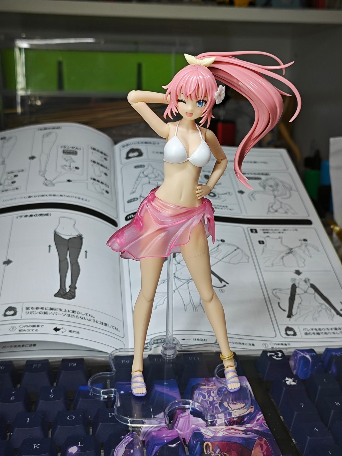 创彩佐伯，泳装体型还是不错