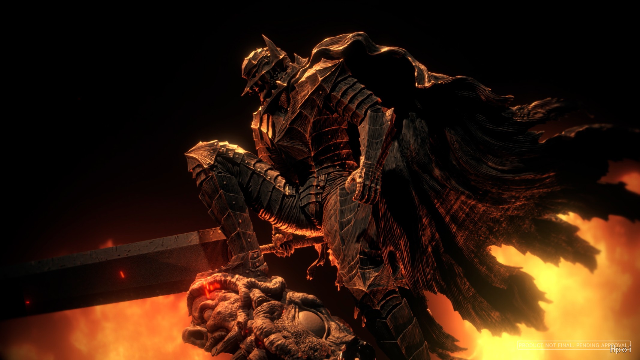 剑风传奇 格斯 狂战士盔甲 古伦贝鲁德 VS 格斯