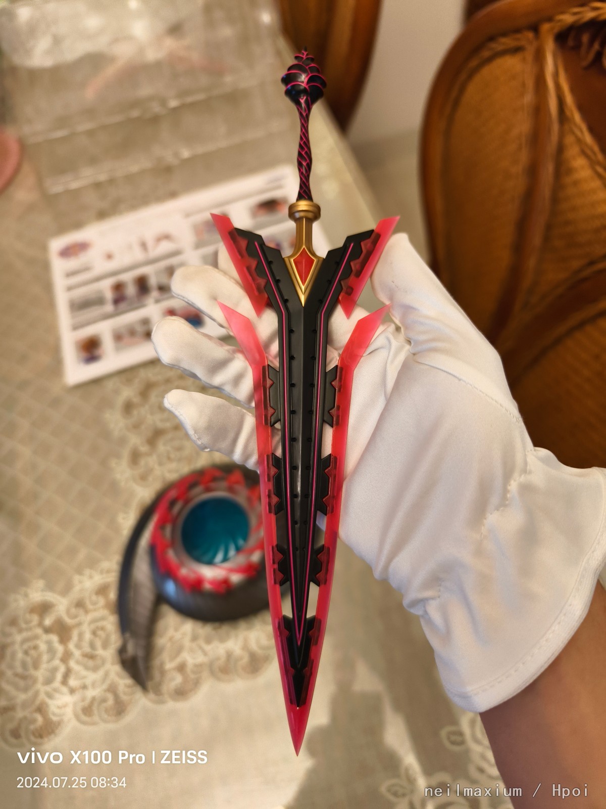 大概是雷太手办里细节最“逼真”的吧