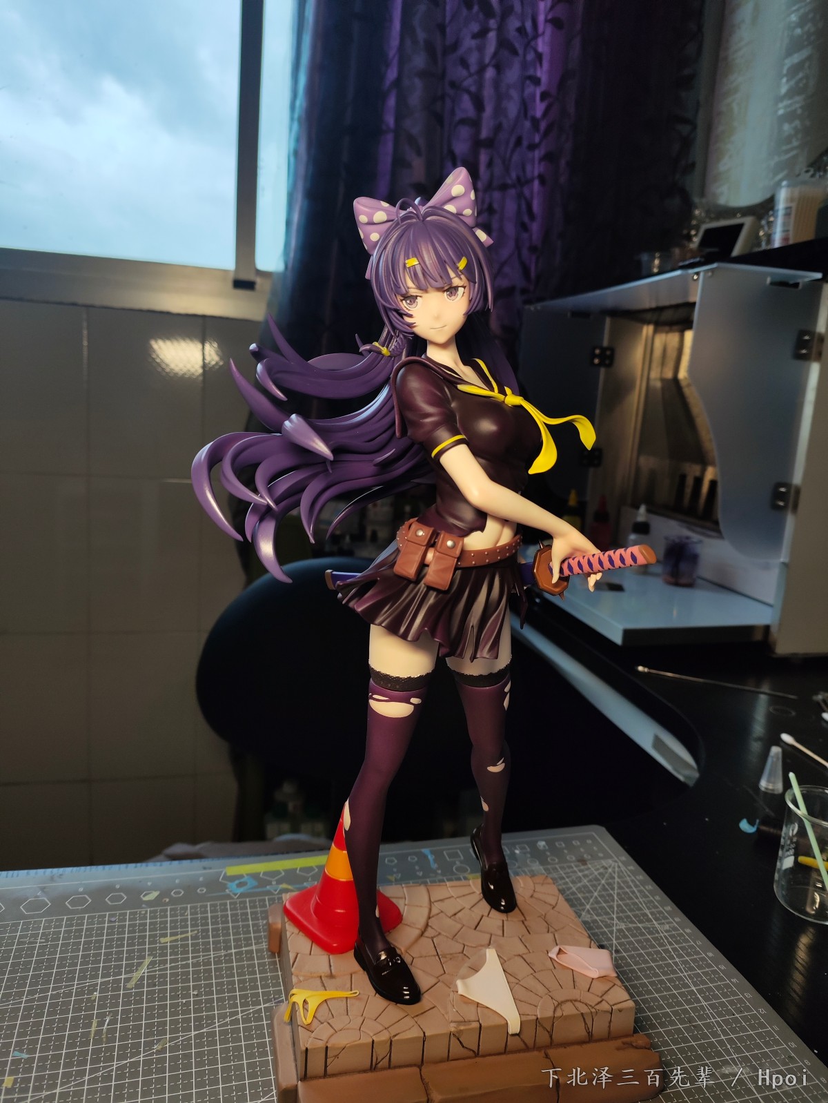 崩坏学园2雷达芽衣原型涂装展示