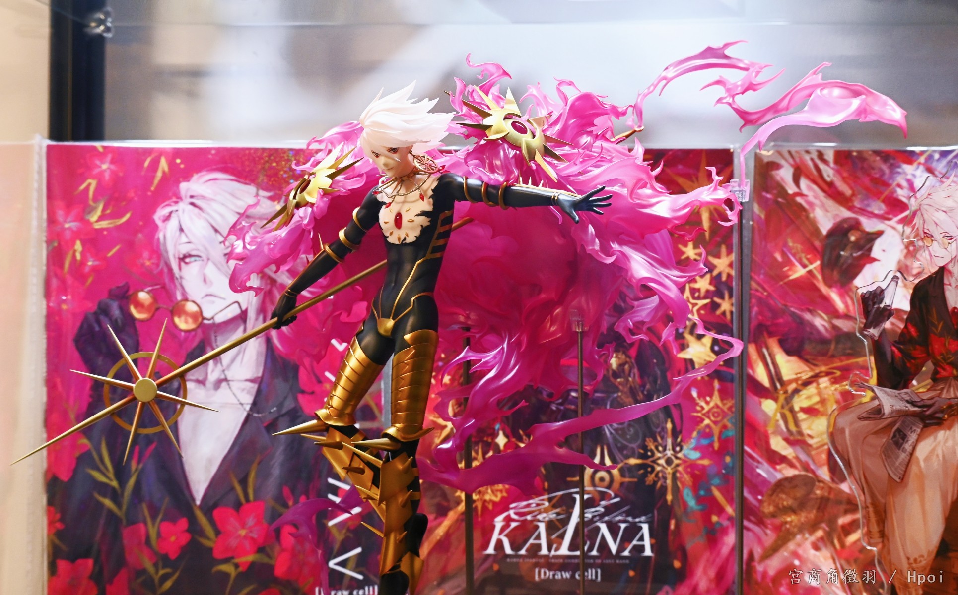 迦尔纳手办摆柜实拍