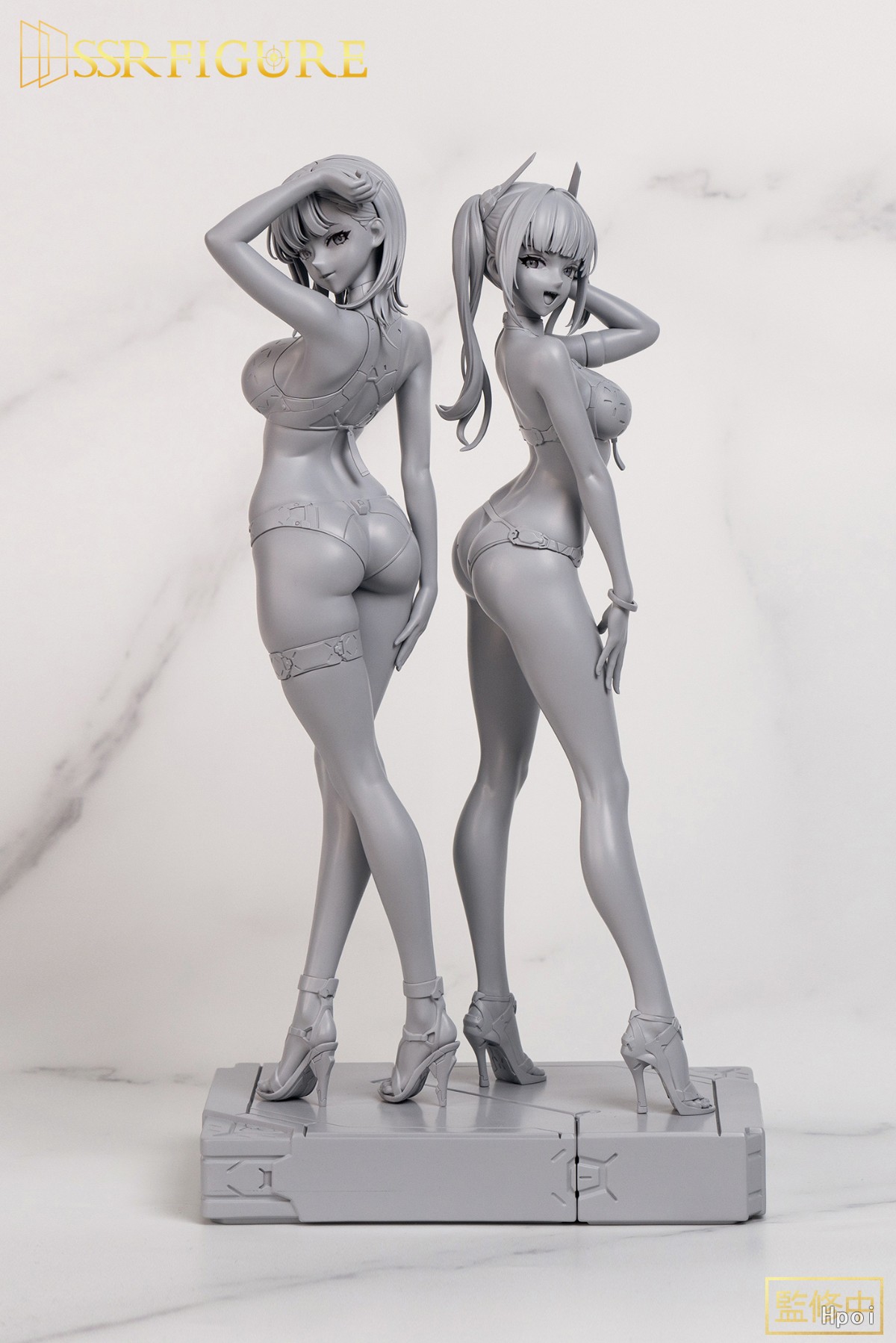 硬式水着女子 绀乃青 1/6正比例手办