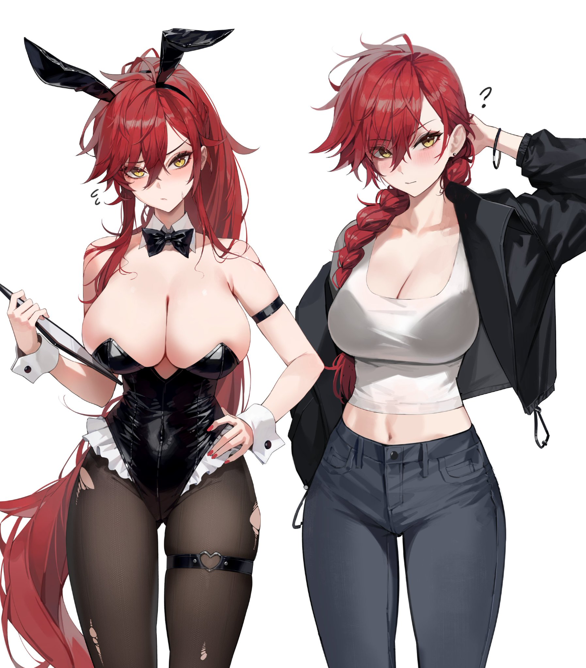 绘师兔女郎参考