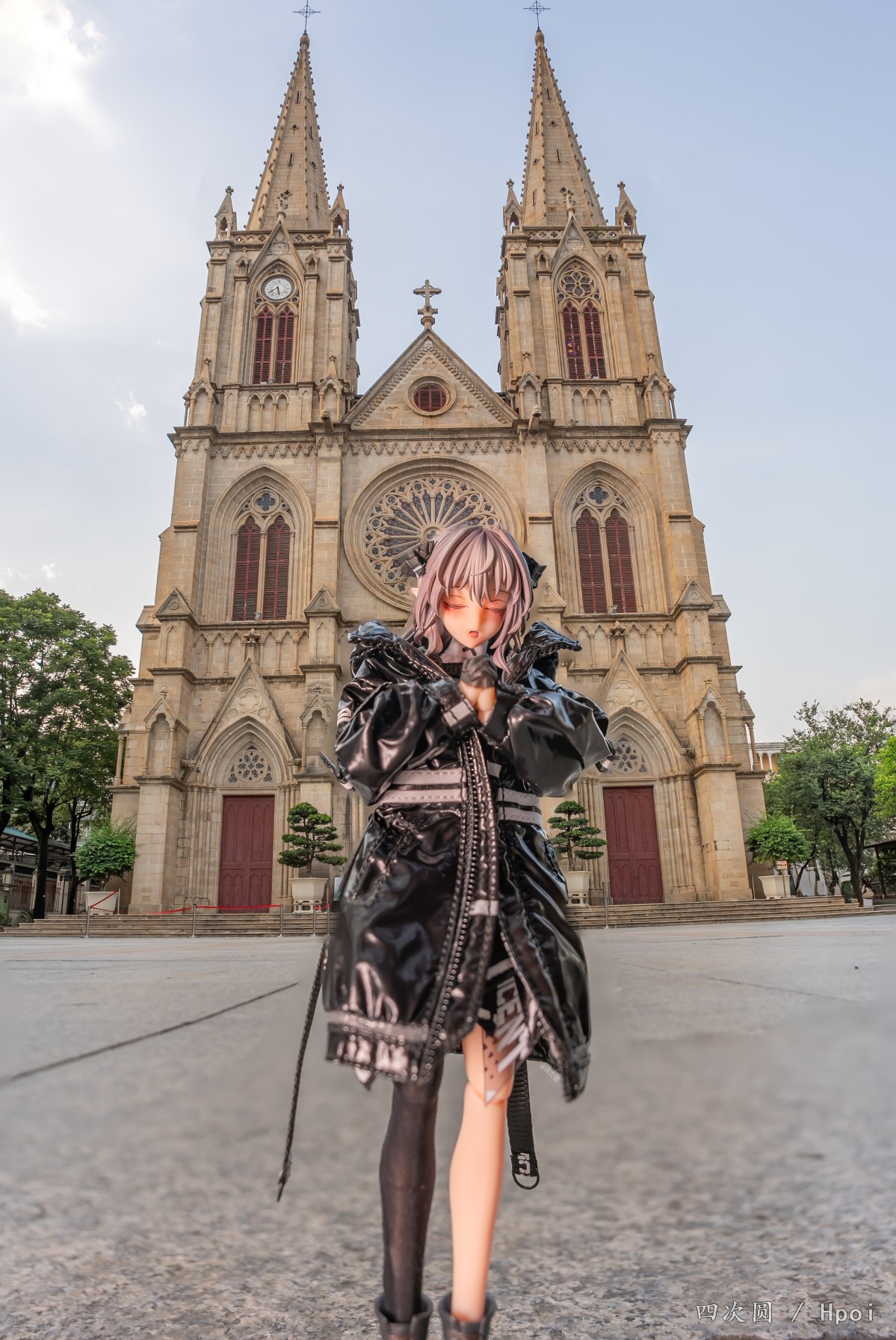 外拍就不要在意别人的眼光！