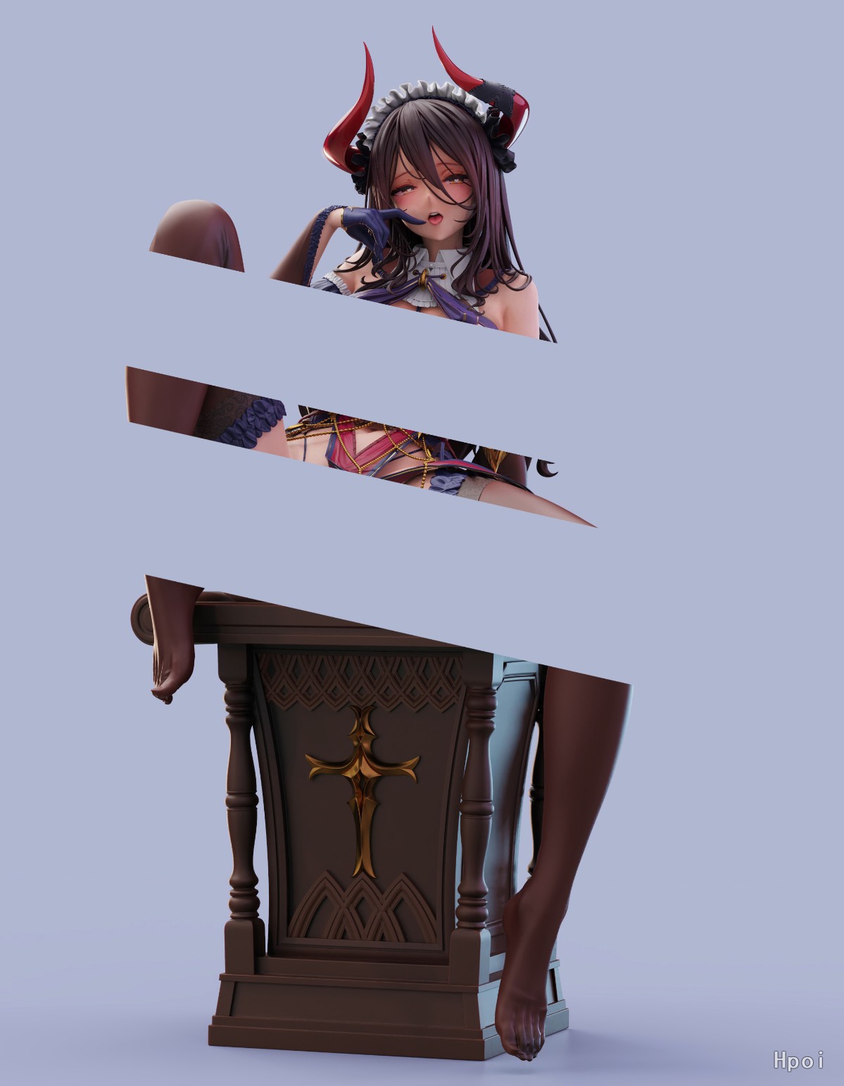 圣处理修女 彼得罗涅 魅魔服装