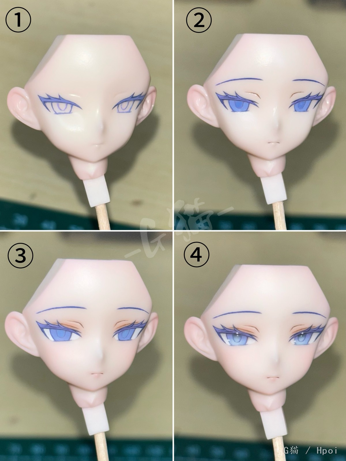 【涂装记录】kilo 妃咲