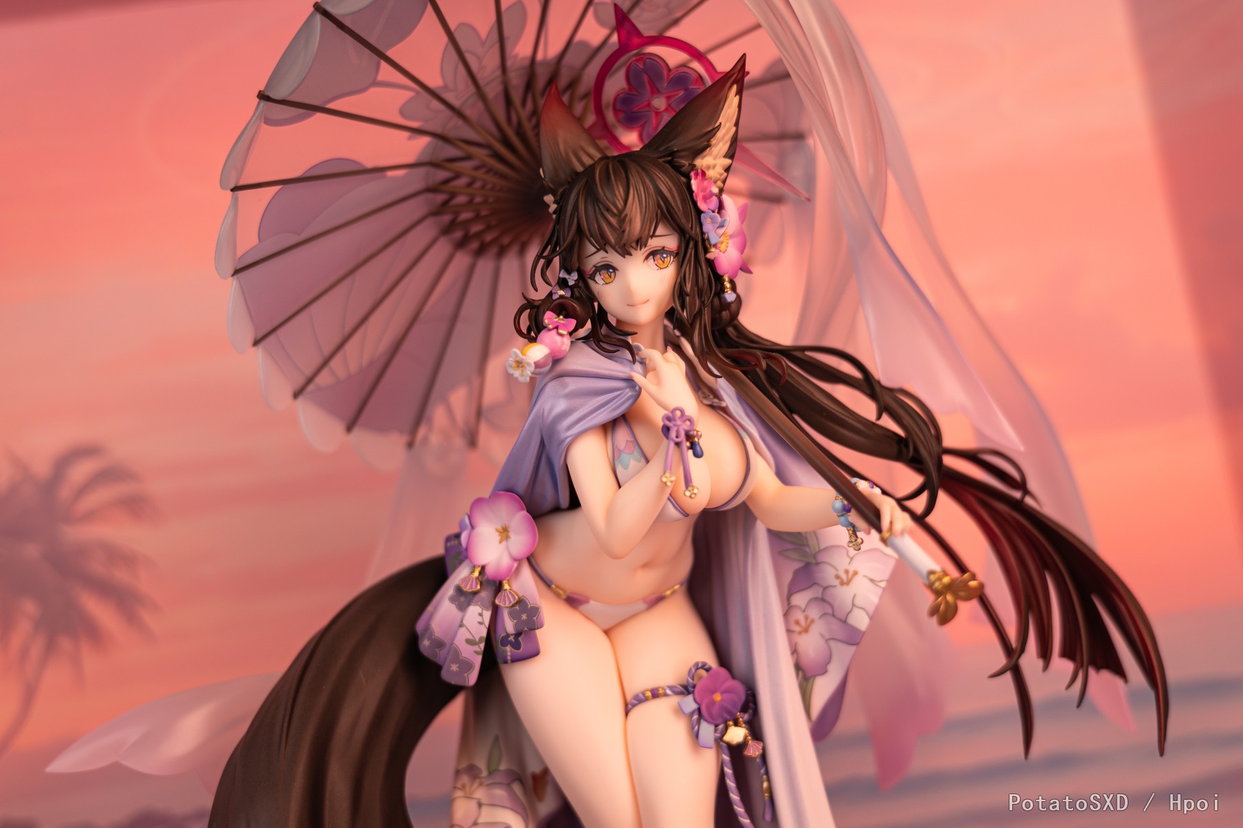 【2025 PAH模型摄影联赛】狐坂若藻 泳装