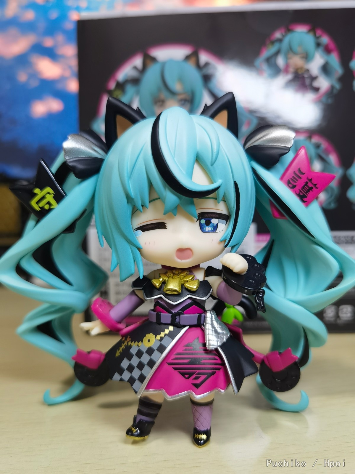 相册:ねんどろいど初音ミク黒招きミクVer. by Puchiko | Hpoi手办维基