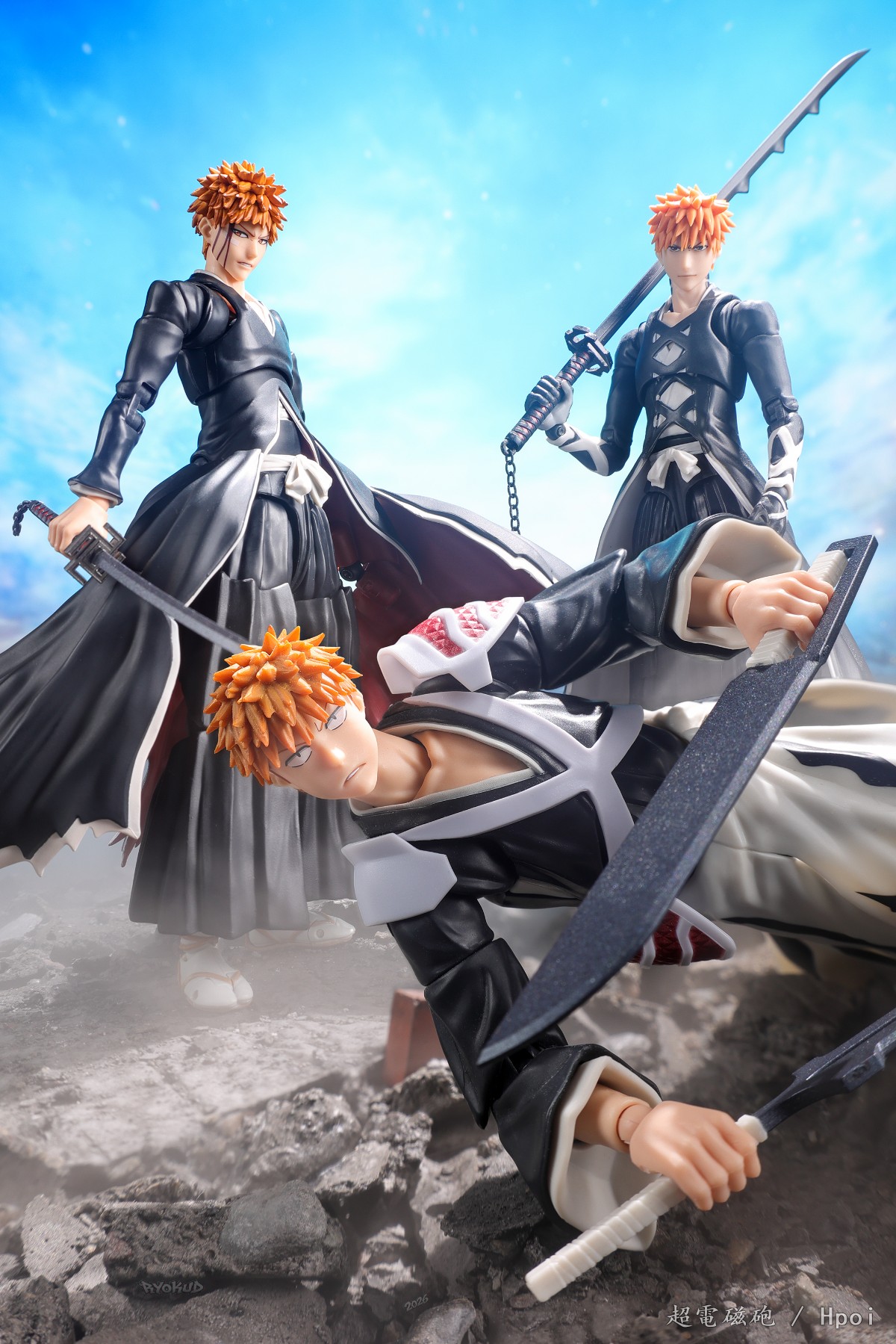 shf 死神bleach 黑崎一护月牙天冲ver. | Hpoi手办维基