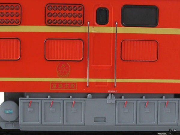 CD00222 1/87 HO比例 东风4B DF4B内燃机车#2501”先锋号”京局庄段