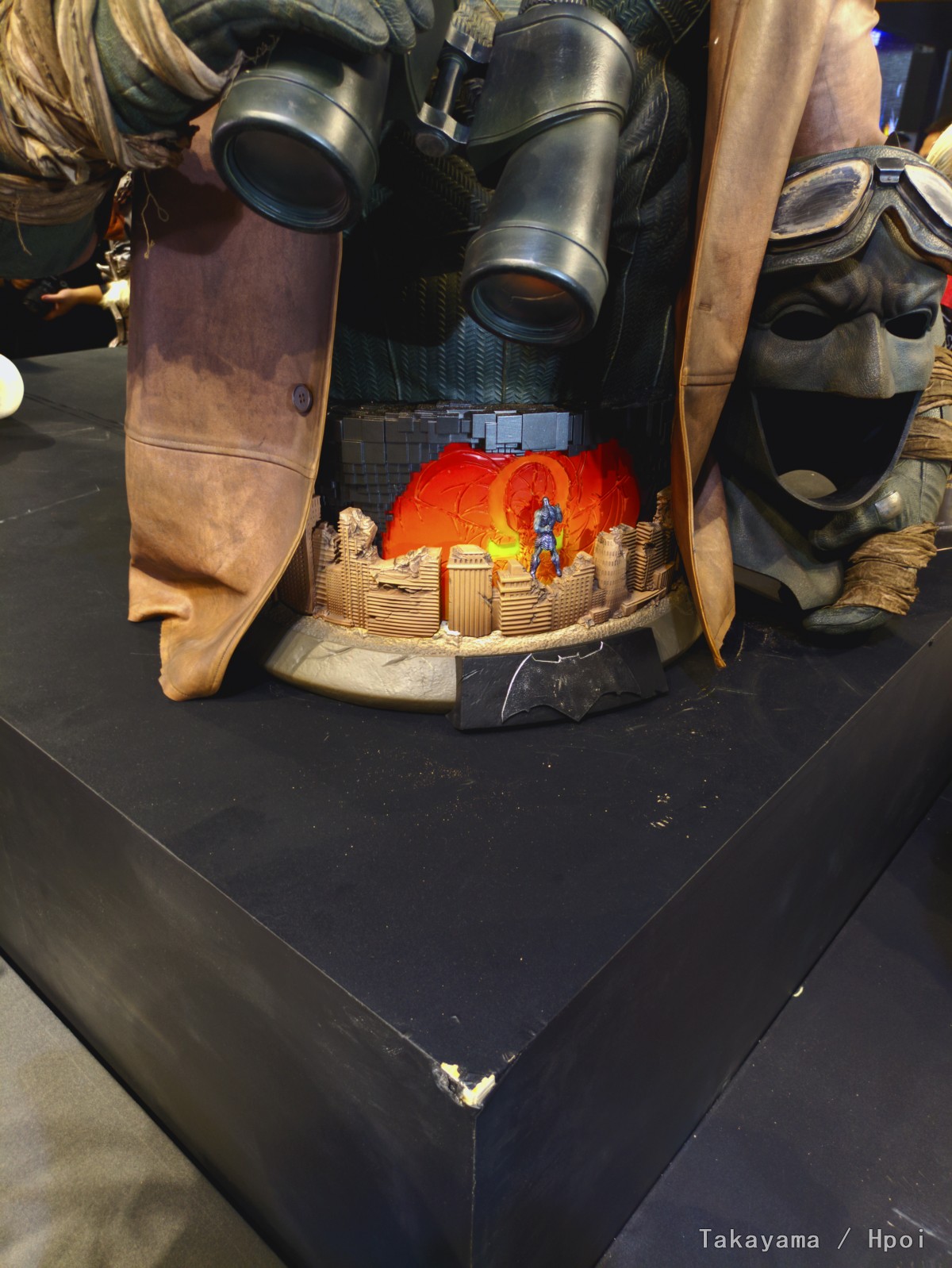 WF2025上海 开天工作室1/1 噩梦蝙蝠侠实物图