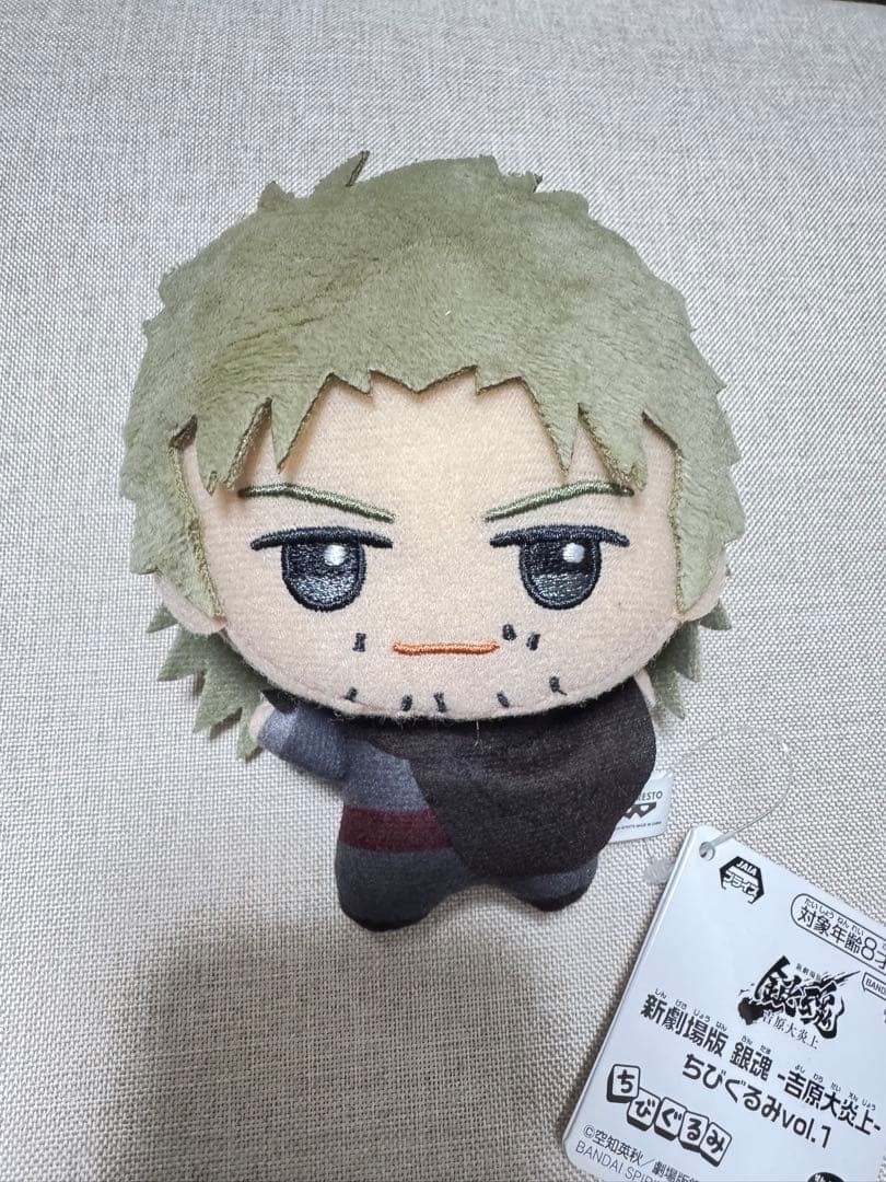 转转银魂吉原大炎上毛绒景品实物图