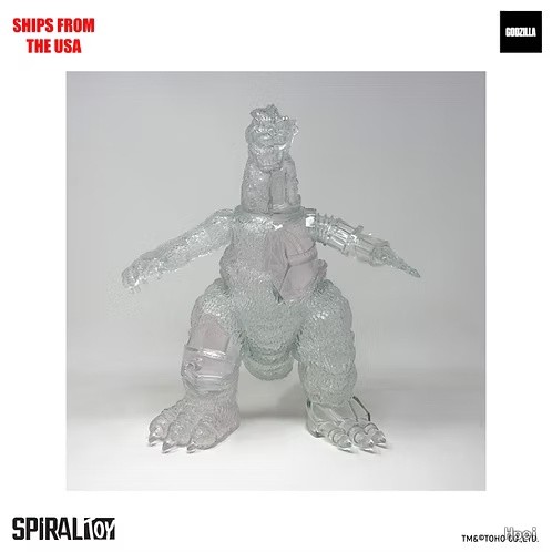 工匠王朝 机械哥斯拉1974 詹姆斯·格罗曼 透明素体