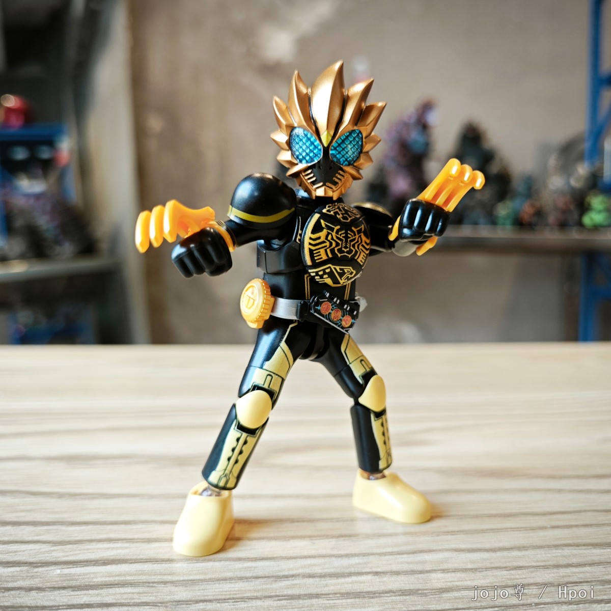 布鲁可 群星版 假面骑士OOO 狮虎豹 猫系联组