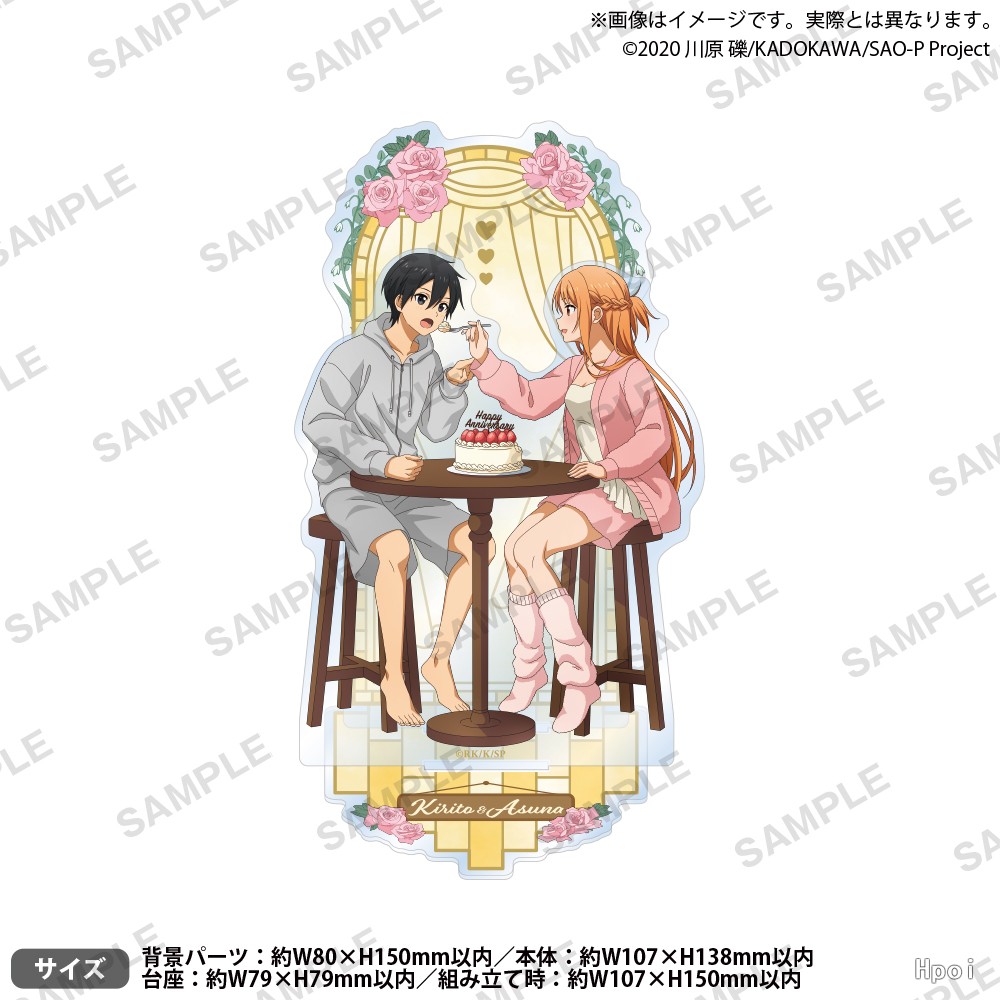 刀剑神域 场景亚克力立牌 结婚纪念日2026 ver.