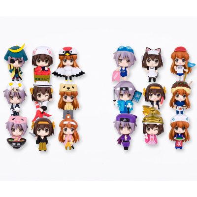 黏土人plus 凉宫春日的忧郁 コスプレ根付け＆チャーム