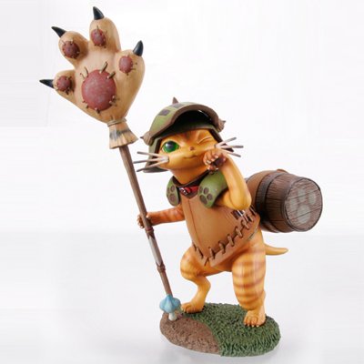 モンスターハンターポータブル 2nd Gオトモアイルー（茶トラＶｅｒ．/アメショーＶｅｒ．）