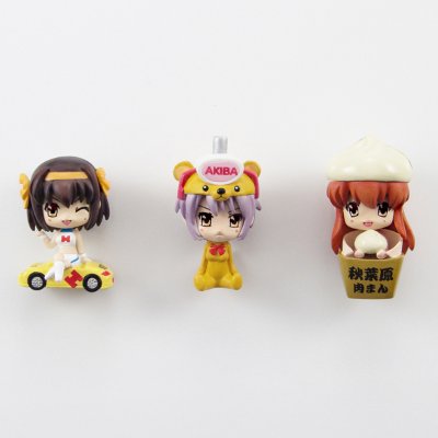 黏土人plus 凉宫春日的忧郁 コスプレ根付け＆チャーム第2弾