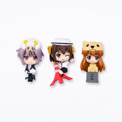 黏土人plus 凉宫春日的忧郁 コスプレ根付け＆チャーム