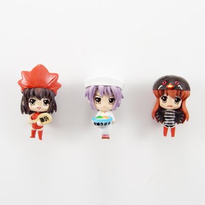 黏土人plus 凉宫春日的忧郁 コスプレ根付け＆チャーム第2弾