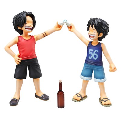 P.O.P 海贼王CB-EX 路飞＆艾斯 ～兄弟之绊～