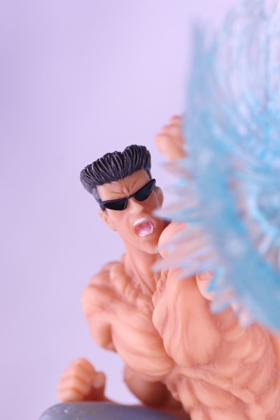 幽☆游☆白书 浦饭 幽助&戸愚吕弟 Fierce Battle Figure 