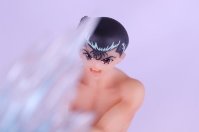 幽☆游☆白书 浦饭 幽助&戸愚吕弟 Fierce Battle Figure 